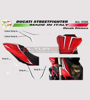 Kit autocollant pour carénages - Ducati Streetfighter