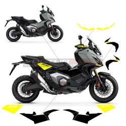 Kit autocollants jaunes et noirs - Honda X ADV 750