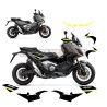Set adesivi per paramani e carene laterali - Honda X ADV 750