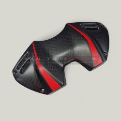 Carbon fiber battery cover with air intakes - Ducati Panigale V4