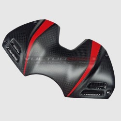 Carbon fiber battery cover with air intakes - Ducati Panigale V4