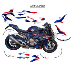 Complete custom design sticker kit for BMW S1000RR