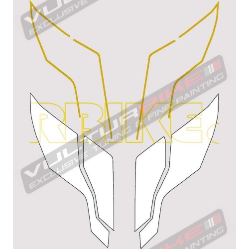 Kit autocollant réplique - Ducati 1098R