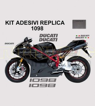Kit original d’autocollant de réplique colorée - Ducati 1098