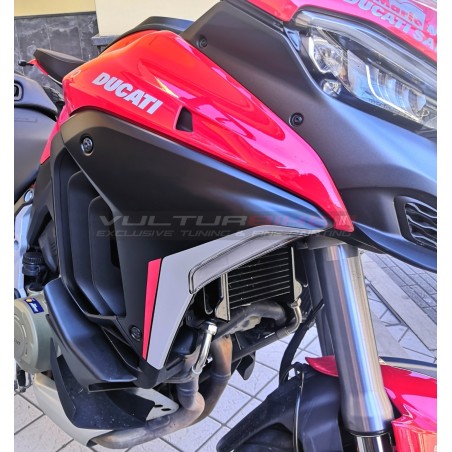 Original Seitenverkleidungen schwarzgraue Version - Ducati Multistrada V4 / V4S