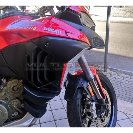 Original Seitenverkleidungen schwarzgraue Version - Ducati Multistrada V4 / V4S