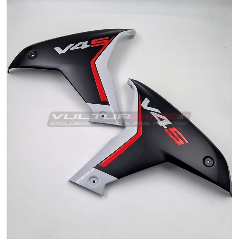 Custom Original Side Panels - Ducati Multistrada V4 / V4S IC White