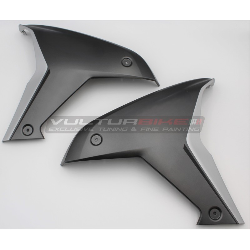 Custom original side panels - Ducati Multistrada V4 / V4S Aviator Grey