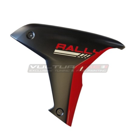 Original side panels version red / matt black - Ducati Multistrada V4 Rally