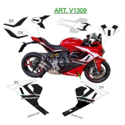 Grafica adesiva completa sport design - Ducati Supersport 950