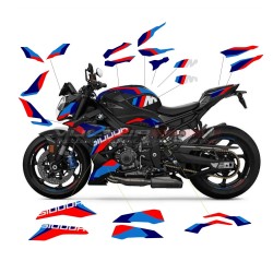 Benutzerdefiniertes blau-rotes Aufkleber-Kit für Bmw S1000R