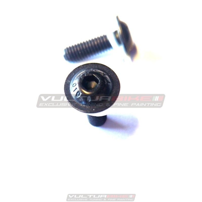 Kit De Vis Et Olives Pour Raccord Banjo De Frein à Disque Vélo - Compatible étriers TLM/Ultimate A1, Code R B1 - Métal Argenté