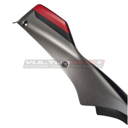 Carbon top cover for toe cap - Ducati Multistrada V4 Grand Tour