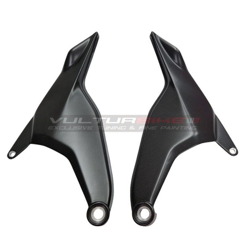 Carbon fiber subframe covers - Ducati Diavel V4