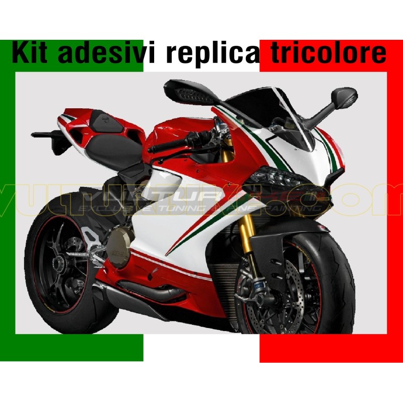 Kit Adesivi Tricolore - Ducati Panigale 899 / 1199