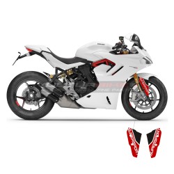 Red black fender stickers - Ducati Supersport 950