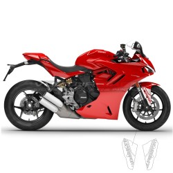 Farbige Kotflügelaufkleber - Ducati Supersport 950