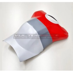 Painted elongated tank cover with Panigale V4S Corse 2019 design