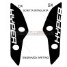 Front Fender Stickers - Ducati Hypermotard / Hyperstrada 821 / 939