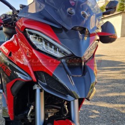 Carbone sur mesure à l’avant - Ducati Multistrada V4 / V4S / Rallye