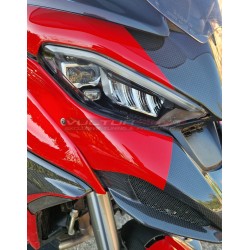 Carbone sur mesure à l’avant - Ducati Multistrada V4 / V4S / Rallye