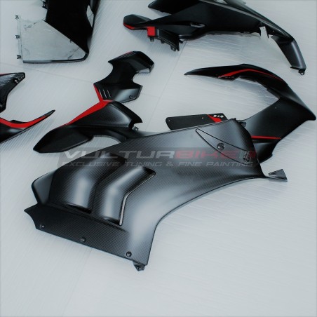 Set Carene Carbonio con design nuova SP - Ducati Panigale V4 / V4R / V4S 