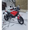 Set completo di decalcomanie sport design nero rosso - Ducati DesertX