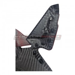 Carbon front fender tricolor design - Ducati Streetfighter / Panigale V2 / V4