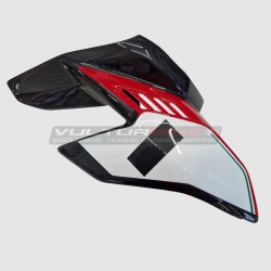 Ensemble de carénages en carbone design tricolore - Ducati Streetfighter V4 / V4S / V4SP2