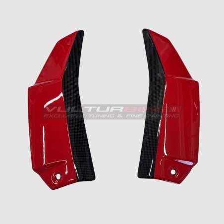 Carene laterali inferiori e cover radiatore personalizzate nuova linea - Ducati Streetfighter V4 / V4S 