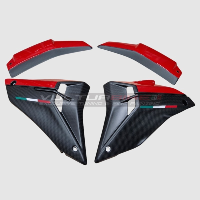 Lower side fairings and radiator covers customized new line - Ducati Streetfighter V4 / V4S