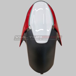 Garde-boue avant carbone design tricolore - Ducati Streetfighter / Panigale V2 / V4