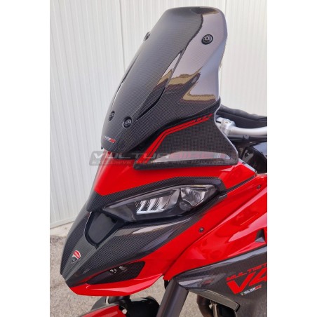 Windscreen and carbon tip for Ducati Multistrada V4 / V4S