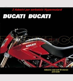 2 adesivi per serbatoio - Ducati Hypermotard 796/1100