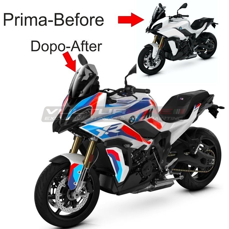 Kit completo de pegatinas de diseño personalizado - BMW S1000XR 2020 / 2023