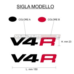 Kit d’autocollants carénages Ducati - tous les modèles V4R