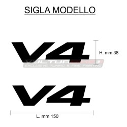 Kit adesivi per carene Ducati - tutti i modelli V4