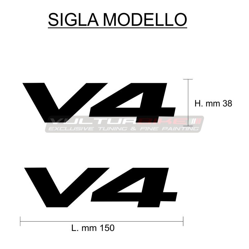 Adhesive kit for Ducati fairings - all V4 models