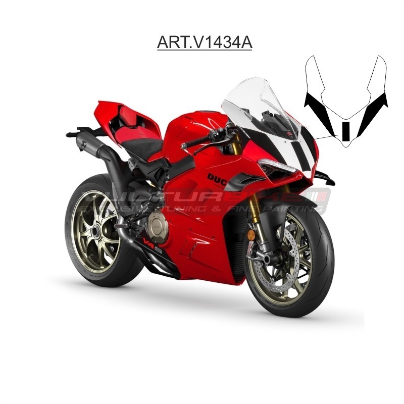 Adesivo portanumero per cupolino - Ducati Panigale V4