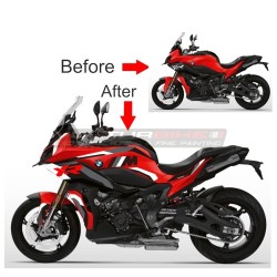 Complete custom design stickers kit for red motorcycle - BMW S1000XR