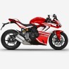 Kit completo de calcomanías en blanco y negro - Ducati Supersport 950 / 950S