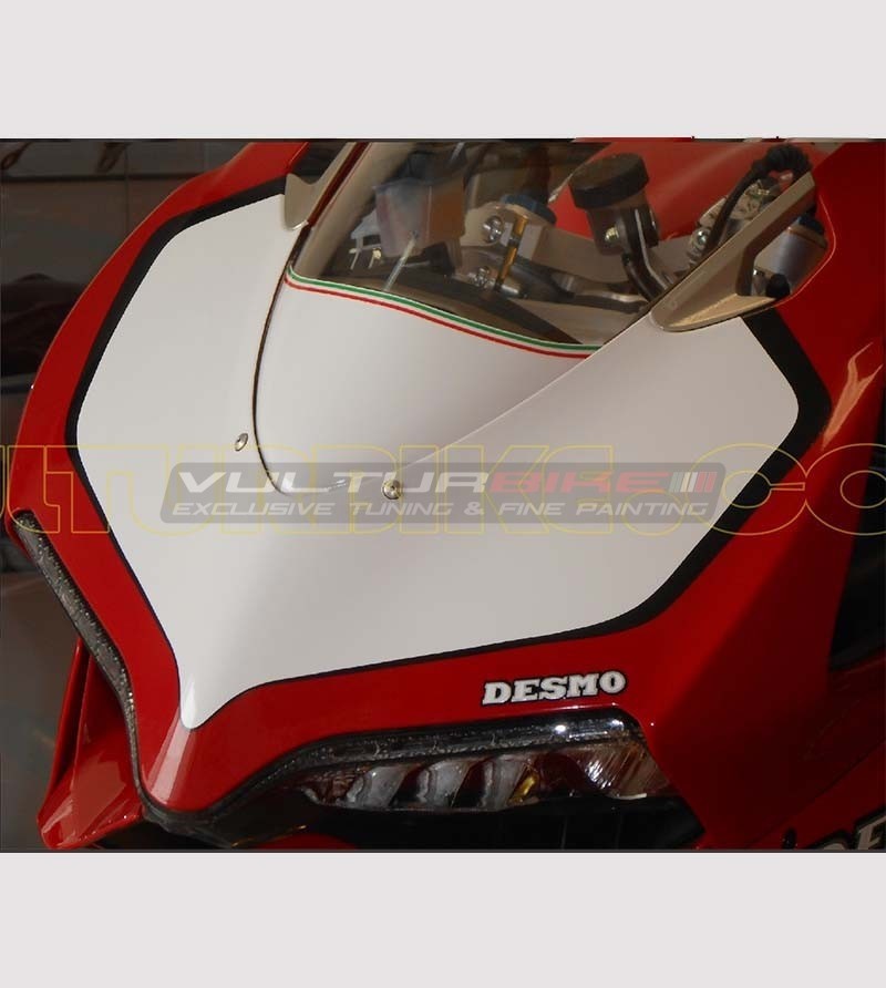 Schwarz/weiß Nummer Tischaufkleber - Ducati Panigale 899/1199
