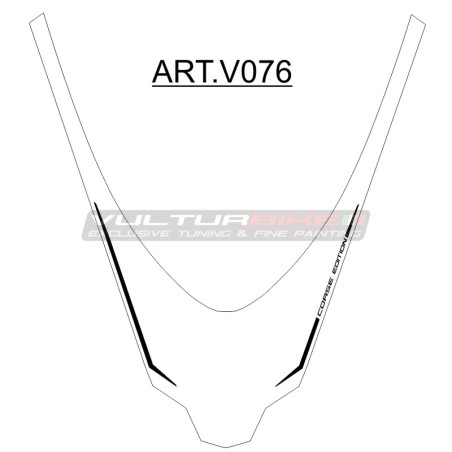 Autocollant pour bulle Corse Edition - Ducati 848/1098/1198