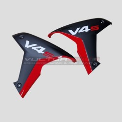 Original side panels with white V4 - Ducati Multistrada V4S