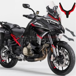 Elementos decorativos para parabrisas y punta de la caja de aire - Ducati Multistrada V4 Grand Tour