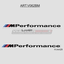 Letras adhesivas "M Performance" - todos los modelos BMW