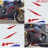 Side fairing stickers kit - Honda CBR 1000RR