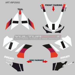 Full graphics compatible with Ducati Panigale V4