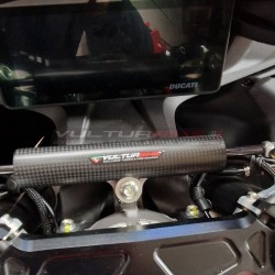 Cache amortisseur de direction en fibre de carbone - Ducati Panigale V4 2025