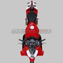 Custom graphics with race number of your choice for Ducati Panigale V4 / V4S